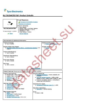 RL73K3AR39JTDF datasheet  